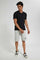 Redtag-Black-V-Neck-Basic-T-Shirt-V-Neck-Tees-Men's-