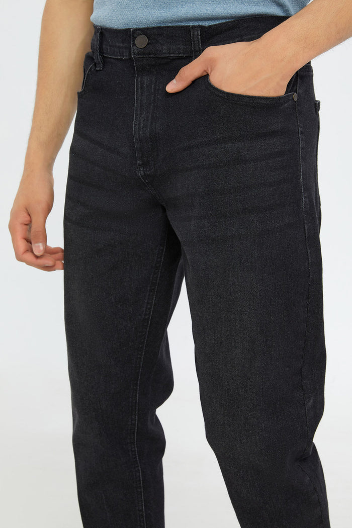 Redtag-Men-Charcoal-5-Pockets-Jeans-365,-Category:Jeans,-Colour:Charcoal,-Deals:New-In,-Dept:Menswear,-Filter:Men's-Clothing,-H1:MWR,-H2:GEN,-H3:DNB,-H4:JNS,-Men-Jeans,-Promo:TBL,-Season:365,-Section:Men,-TBL-Men's-